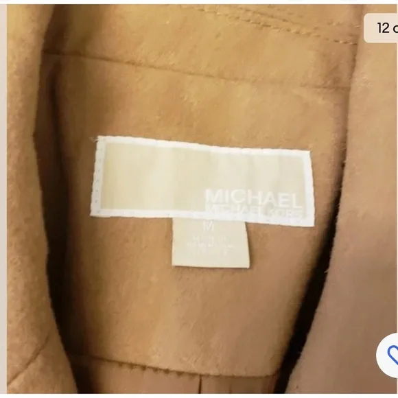 MICHAEL MICHAEL KORS Wool Melton Oversized CoatStyle# MF2207MF8P size M